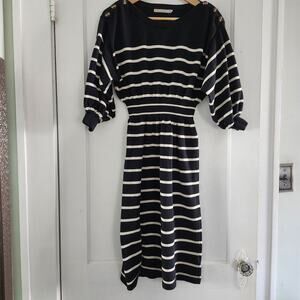 Ellison Striped Sweater Dress Size Small